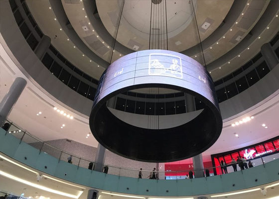 フル カラーの適用範囲が広い導かれたビデオ ディスプレイ、P1.56 P1.785 P2 P2.5 シリンダー適用範囲が広い導かれたスクリーン