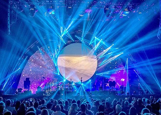 P1.875 P1.538 P2 の円形の導かれた表示、750cd/m2 によって導かれる広告の表示