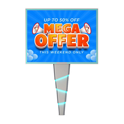 容易なインストール 8000nits IP65 p6 スチール LED 広告ボード 屋外広告