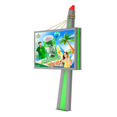 カスタマイズされた高明るさ防水 1920hz p6デジタルスクリーン 屋外 LED広告板