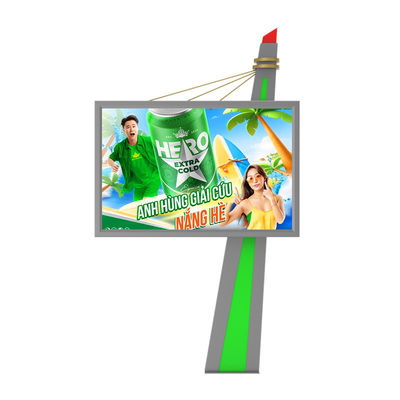 カスタマイズされた高明るさ防水 1920hz p6デジタルスクリーン 屋外 LED広告板