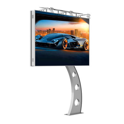 IP65 防水 p6 8000nits スチール 広告 デジタル 画面 屋外 LED 掲示板