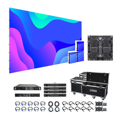 P3.91 50/60hz フレーム変化周波数とGe 800cd/m2の明るさを持つステージレンタル LEDディスプレイ