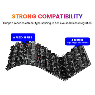 3840hz P2.976 P3.91 P4.81 壁ビデオステージレンタル LEDディスプレイ