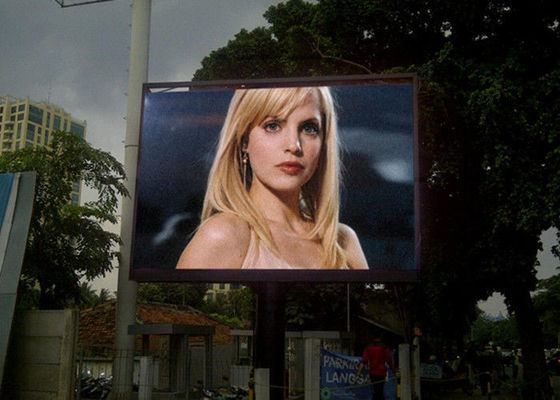 多媒体P16屋外のフル カラーのLED表示IP65大きい導かれたビデオ壁パネル