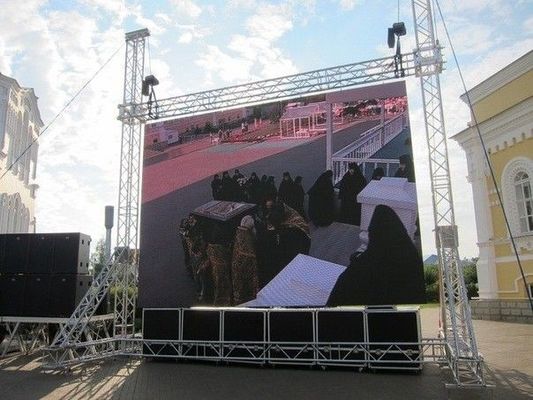 高い明るさの賃貸料LEDスクリーンの防水屋内導かれたビデオは1のRGB SMD 3を囲みます