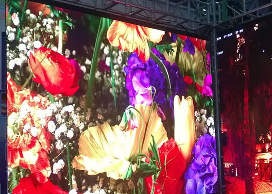 舞台の背景HD LEDのビデオ ウォール・ディスプレイ、フル カラーRGB 4mm LEDスクリーン