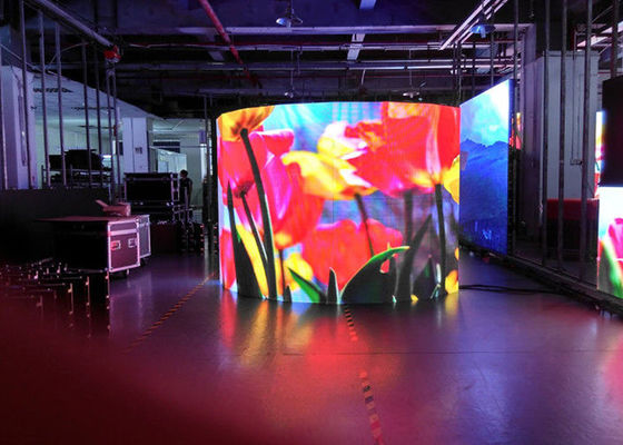 省エネ フル カラーの適用範囲が広いLEDスクリーンLEDの段階のカーテン スクリーン4mmピクセル