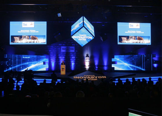 フル カラーの段階の商業中心のためのレンタルLED表示スクリーンP2.5mm