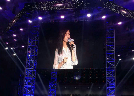 P4.8屋内レンタル大きい導かれた広告スクリーンはフル カラー ビデオ パネルを導きました