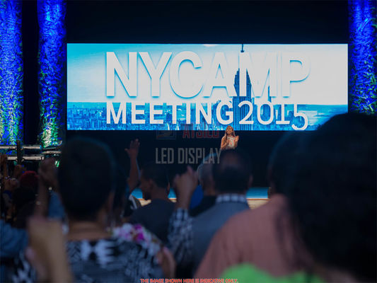 公共のでき事SMD2020 840nits屋内レンタルLED表示P3.91