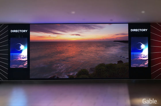 5500cd/m2 P10のフル カラーの導かれた掲示板290W/m2の鉄の鋼鉄キャビネット