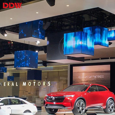 屋内注文 P2.5mm は魔法の立方体、ビデオ スクリーンによって導かれる立方体の表示を導きました