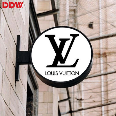 屋外の P4.68 の円形の LED の印、円形の導かれたロゴの表示