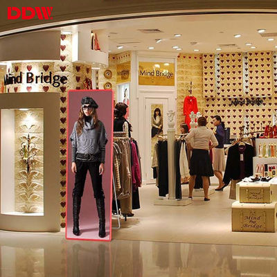 デジタルビデオ広告 LED ミラースクリーン 屋内 超薄型 ポータブル P1.75 P2 P2.5